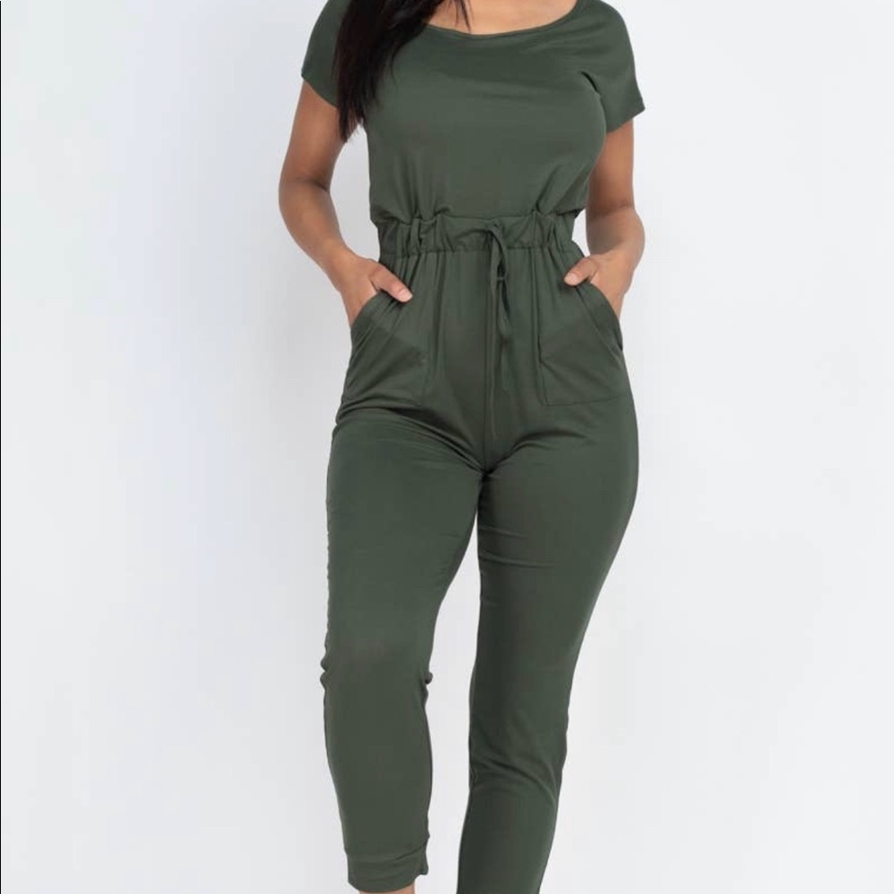 Olive Jumpsuit